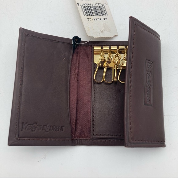 Vintage Yves Saint Laurent 6-Hook Leather Key Case - Picture 4 of 10